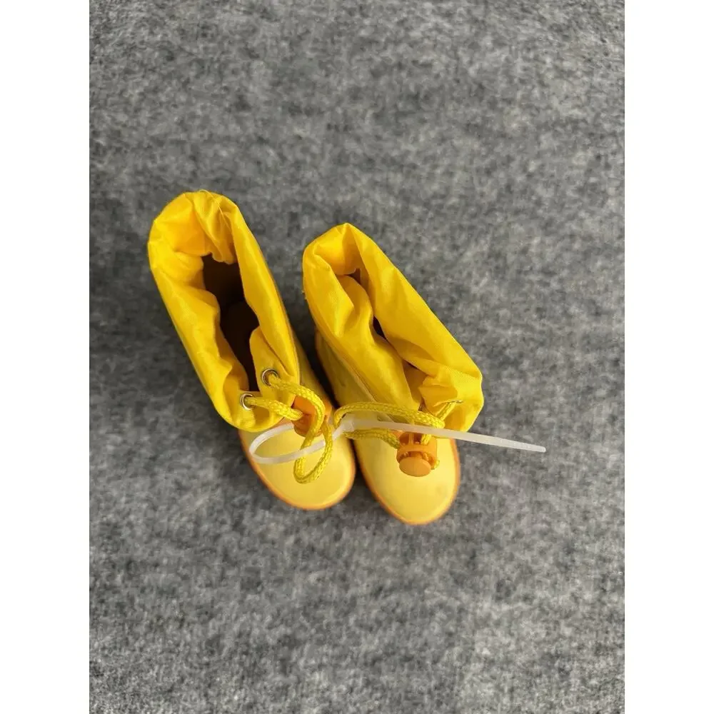 Mucky Wear Toddler Girls Boys Rain Boots 5T Kids Rubber Duck Yellow Wings N201